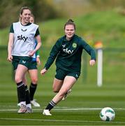 2 April 2024; Emily Murphy during a Republic of Ireland Women's training session at the FAI National Training Centre in Abbotstown, Dublin. Photo by Stephen McCarthy/Sportsfile