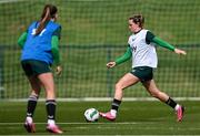 2 April 2024; Heather Payne during a Republic of Ireland Women's training session at the FAI National Training Centre in Abbotstown, Dublin. Photo by Stephen McCarthy/Sportsfile