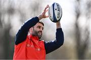 3 April 2024; Conor Murray during Munster rugby squad training at University of Limerick in Limerick. Photo by Piaras Ó Mídheach/Sportsfile