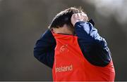 3 April 2024; Conor Murray during Munster rugby squad training at University of Limerick in Limerick. Photo by Piaras Ó Mídheach/Sportsfile
