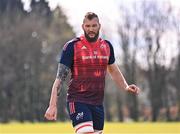 3 April 2024; RG Snyman during Munster rugby squad training at University of Limerick in Limerick. Photo by Piaras Ó Mídheach/Sportsfile