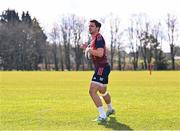 3 April 2024; Joey Carbery during Munster rugby squad training at University of Limerick in Limerick. Photo by Piaras Ó Mídheach/Sportsfile