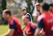 3 April 2024; Gavin Coombes during Munster rugby squad training at University of Limerick in Limerick. Photo by Piaras Ó Mídheach/Sportsfile