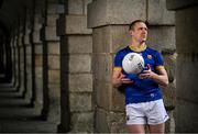 3 April 2024; Paddy Fox of Longford poses for a portrait at the launch of the 2024 Leinster GAA Senior Football Championship, in the National Museum of Ireland Dublin. Photo by Brendan Moran/Sportsfile