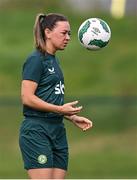 3 April 2024; Katie McCabe during a Republic of Ireland Women's training session at the FAI National Training Centre in Abbotstown, Dublin. Photo by Stephen McCarthy/Sportsfile