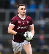 16 March 2024; Daniel O'Flaherty of Galway during the Allianz Football League Division 1 match between Galway and Dublin at Pearse Stadium in Galway. Photo by Stephen McCarthy/Sportsfile