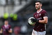 16 March 2024; Seán Mulkerrin of Galway during the Allianz Football League Division 1 match between Galway and Dublin at Pearse Stadium in Galway. Photo by Stephen McCarthy/Sportsfile
