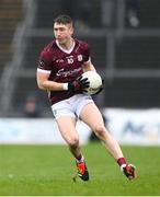 16 March 2024; Johnny Heaney of Galway during the Allianz Football League Division 1 match between Galway and Dublin at Pearse Stadium in Galway. Photo by Stephen McCarthy/Sportsfile