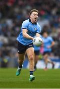 31 March 2024; Seán Bugler of Dublin during the Allianz Football League Division 1 Final match between Dublin and Derry at Croke Park in Dublin. Photo by John Sheridan/Sportsfile