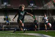 4 April 2024; Leanne Kiernan during a Republic of Ireland Women's training session at Stage Saint-Symphorien in Metz, France. Photo by Stephen McCarthy/Sportsfile