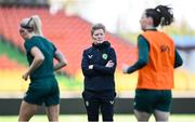 4 April 2024; Head coach Eileen Gleeson during a Republic of Ireland Women's training session at Stage Saint-Symphorien in Metz, France. Photo by Stephen McCarthy/Sportsfile