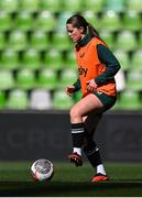 4 April 2024; Tyler Toland during a Republic of Ireland Women's training session at Stage Saint-Symphorien in Metz, France. Photo by Stephen McCarthy/Sportsfile