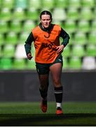4 April 2024; Tyler Toland during a Republic of Ireland Women's training session at Stage Saint-Symphorien in Metz, France. Photo by Stephen McCarthy/Sportsfile