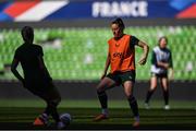4 April 2024; Lucy Quinn during a Republic of Ireland Women's training session at Stage Saint-Symphorien in Metz, France. Photo by Stephen McCarthy/Sportsfile
