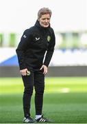 4 April 2024; Head coach Eileen Gleeson during a Republic of Ireland Women's training session at Stage Saint-Symphorien in Metz, France. Photo by Stephen McCarthy/Sportsfile