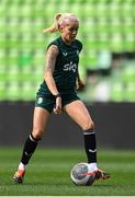 4 April 2024; Denise O'Sullivan during a Republic of Ireland Women's training session at Stage Saint-Symphorien in Metz, France. Photo by Stephen McCarthy/Sportsfile