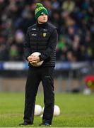 4 February 2024; Donegal selector Neil McGee before the Allianz Football League Division 2 match between Cavan and Donegal at Kingspan Breffni in Cavan. Photo by Stephen McCarthy/Sportsfile