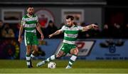 9 March 2024; Richie Towell of Shamrock Rovers during the SSE Airtricity Men's Premier Division match between Sligo Rovers and Shamrock Rovers at The Showgrounds in Sligo. Photo by Stephen McCarthy/Sportsfile