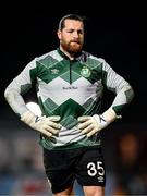 9 March 2024; Shamrock Rovers goalkeeper Lee Steacy before the SSE Airtricity Men's Premier Division match between Sligo Rovers and Shamrock Rovers at The Showgrounds in Sligo. Photo by Stephen McCarthy/Sportsfile