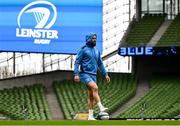 5 April 2024; Jamison Gibson-Park during a Leinster rugby captain's run at the Aviva Stadium in Dublin. Photo by Harry Murphy/Sportsfile