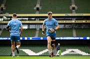 5 April 2024; Josh van der Flier during a Leinster rugby captain's run at the Aviva Stadium in Dublin. Photo by Harry Murphy/Sportsfile