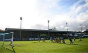 5 April 2024; Tony McNamee of Finn Harps scores his side's first goal from a free-kick during the SSE Airtricity Men's First Division match between Finn Harps and UCD at Finn Park in Ballybofey, Donegal. Photo by Ramsey Cardy/Sportsfile