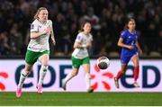 5 April 2024; Amber Barrett of Republic of Ireland during the UEFA Women's European Championship qualifying group A match between France and Republic of Ireland at Stade Saint-Symphorien in Metz, France. Photo by Stephen McCarthy/Sportsfile