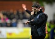5 April 2024; Shamrock Rovers manager Stephen Bradley during the SSE Airtricity Men's Premier Division match between St Patrick's Athletic and Shamrock Rovers at Richmond Park in Dublin. Photo by Seb Daly/Sportsfile