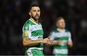 5 April 2024; Roberto Lopes of Shamrock Rovers during the SSE Airtricity Men's Premier Division match between St Patrick's Athletic and Shamrock Rovers at Richmond Park in Dublin. Photo by Seb Daly/Sportsfile