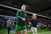 5 April 2024; Emily Murphy of Republic of Ireland before the UEFA Women's European Championship qualifying group A match between France and Republic of Ireland at Stade Saint-Symphorien in Metz, France. Photo by Stephen McCarthy/Sportsfile
