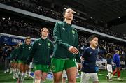 5 April 2024; Anna Patten of Republic of Ireland before the UEFA Women's European Championship qualifying group A match between France and Republic of Ireland at Stade Saint-Symphorien in Metz, France. Photo by Stephen McCarthy/Sportsfile