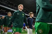 5 April 2024; Aoife Mannion of Republic of Ireland before the UEFA Women's European Championship qualifying group A match between France and Republic of Ireland at Stade Saint-Symphorien in Metz, France. Photo by Stephen McCarthy/Sportsfile