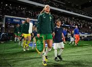 5 April 2024; Katie McCabe of Republic of Ireland before the UEFA Women's European Championship qualifying group A match between France and Republic of Ireland at Stade Saint-Symphorien in Metz, France. Photo by Stephen McCarthy/Sportsfile