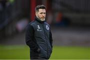 5 April 2024; Shamrock Rovers manager Stephen Bradley before the SSE Airtricity Men's Premier Division match between St Patrick's Athletic and Shamrock Rovers at Richmond Park in Dublin. Photo by Seb Daly/Sportsfile