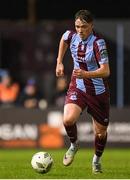 5 April 2024; Oisin Gallagher of Drogheda United during the SSE Airtricity Men's Premier Division match between Drogheda United and Shelbourne at Weavers Park in Drogheda, Louth. Photo by Shauna Clinton/Sportsfile