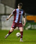 5 April 2024; Oisin Gallagher of Drogheda United during the SSE Airtricity Men's Premier Division match between Drogheda United and Shelbourne at Weavers Park in Drogheda, Louth. Photo by Ben McShane/Sportsfile