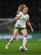 5 April 2024; Leanne Kiernan of Republic of Ireland during the UEFA Women's European Championship qualifying group A match between France and Republic of Ireland at Stade Saint-Symphorien in Metz, France. Photo by Stephen McCarthy/Sportsfile