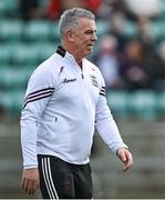 6 April 2024; Galway manager Pádraic Joyce before the Connacht GAA Football Senior Championship quarter-final match between London and Galway at McGovern Park in Ruislip, England. Photo by Brendan Moran/Sportsfile