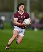 6 April 2024; Kieran Molloy of Galway during the Connacht GAA Football Senior Championship quarter-final match between London and Galway at McGovern Park in Ruislip, England. Photo by Brendan Moran/Sportsfile