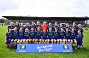 6 April 2024; The Roscommon team before the Lidl LGFA National League Division 3 final match between Clare and Roscommon at St Brendan’s Park in Birr, Offaly. Photo by Ben McShane/Sportsfile