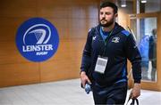 6 April 2024; Robbie Henshaw of Leinster before the Investec Champions Cup Round of 16 match between Leinster and Leicester Tigers at the Aviva Stadium in Dublin. Photo by Ramsey Cardy/Sportsfile