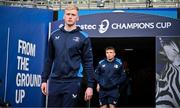 6 April 2024; Jamie Osborne of Leinster before the Investec Champions Cup Round of 16 match between Leinster and Leicester Tigers at the Aviva Stadium in Dublin. Photo by Ramsey Cardy/Sportsfile