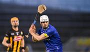 6 April 2024; Aidan McCarthy of Clare scores a point during the Allianz Hurling League Division 1 final match between Clare and Kilkenny at FBD Semple Stadium in Thurles, Tipperary. Photo by Piaras Ó Mídheach/Sportsfile