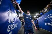 6 April 2024; Harry Byrne of Leinster after his side's victory in the Investec Champions Cup Round of 16 match between Leinster and Leicester Tigers at the Aviva Stadium in Dublin. Photo by Ramsey Cardy/Sportsfile