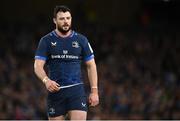 6 April 2024; Robbie Henshaw of Leinster during the Investec Champions Cup Round of 16 match between Leinster and Leicester Tigers at the Aviva Stadium in Dublin. Photo by Seb Daly/Sportsfile