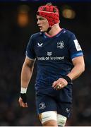 6 April 2024; Josh van der Flier of Leinster during the Investec Champions Cup Round of 16 match between Leinster and Leicester Tigers at the Aviva Stadium in Dublin. Photo by Seb Daly/Sportsfile