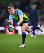 6 April 2024; Ben Murphy of Leinster before the Investec Champions Cup Round of 16 match between Leinster and Leicester Tigers at the Aviva Stadium in Dublin. Photo by Ramsey Cardy/Sportsfile