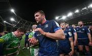 6 April 2024; Ross Molony of Leinster after the Investec Champions Cup Round of 16 match between Leinster and Leicester Tigers at the Aviva Stadium in Dublin. Photo by Ramsey Cardy/Sportsfile