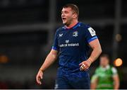 6 April 2024; Ross Molony of Leinster during the Investec Champions Cup Round of 16 match between Leinster and Leicester Tigers at the Aviva Stadium in Dublin. Photo by Tyler Miller/Sportsfile