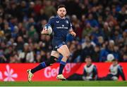 6 April 2024; Hugo Keenan of Leinster during the Investec Champions Cup Round of 16 match between Leinster and Leicester Tigers at the Aviva Stadium in Dublin. Photo by Tyler Miller/Sportsfile